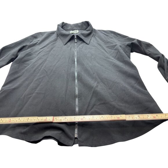 Sympli The Best Black Zip-Up Blouse Size 8 - Picture 7 of 10